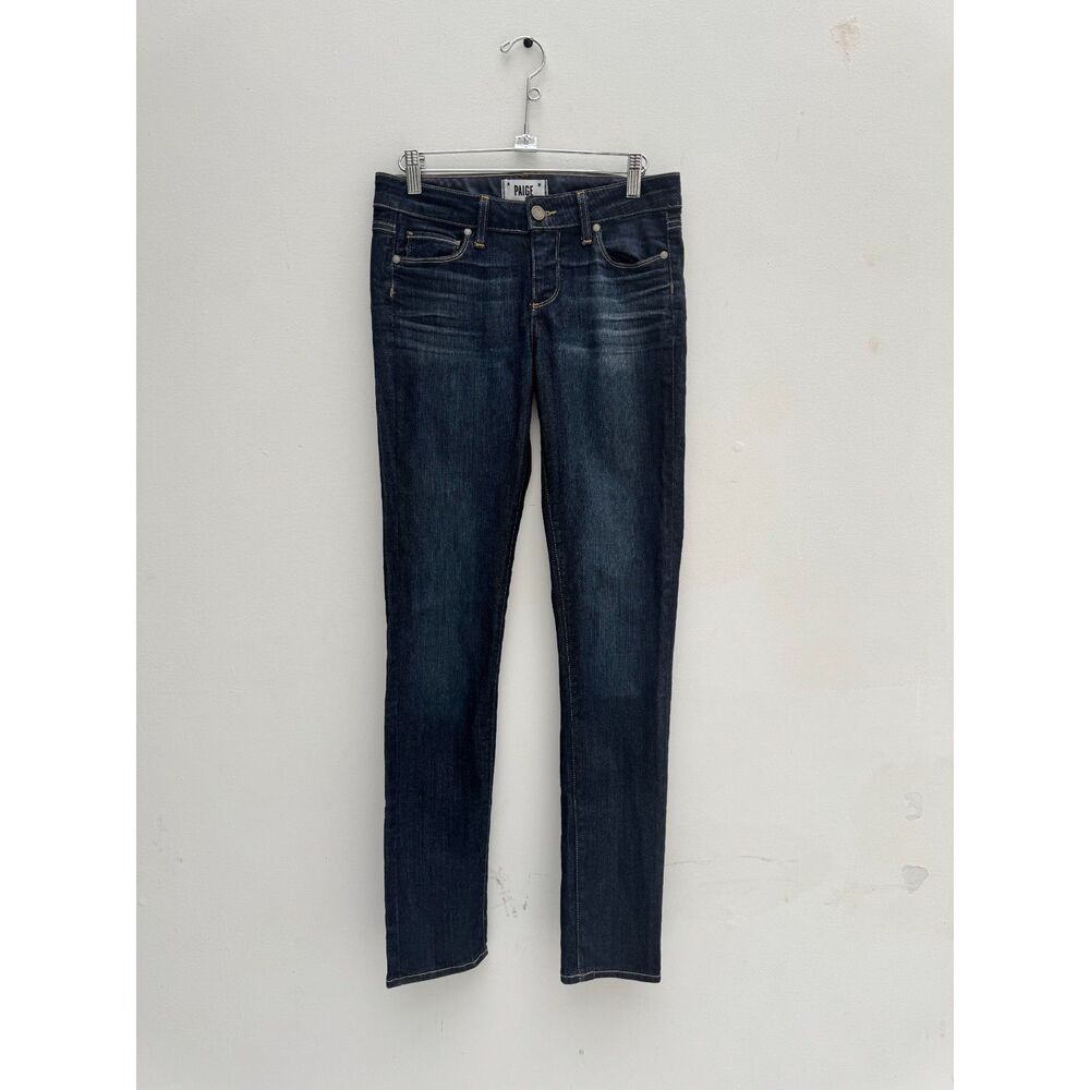 PAIGE Skyline Skinny Dark Wash Jeans Women's Size 26 Made in USA